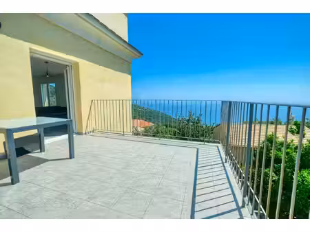 appartement brando - poretto 3 pièce(s) 74 m² avec terrasses vue mer + place de stationnem