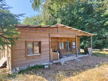 terrain de loisir boise de 7000 m2 - proche epinal - avec ch