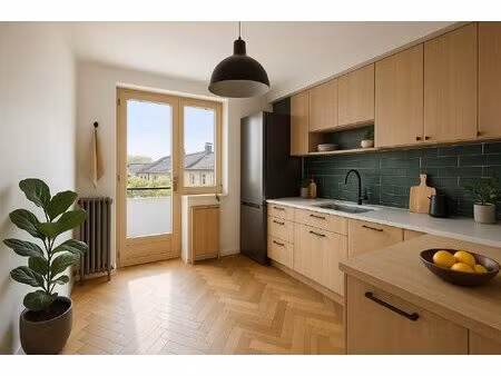 la wantzenau - f4 de 89.96 m² avec 2 balcons  un garage  une cave et un grenier