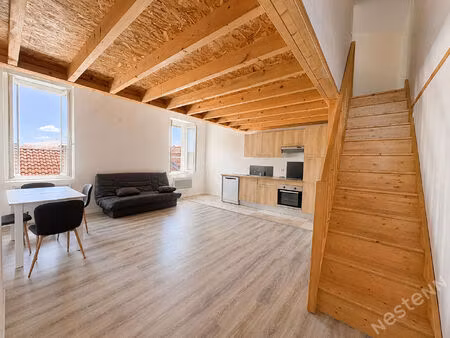 agen - a louer appartement t2 bis meublé avec mezzanine