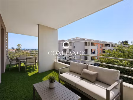 06270 - villeneuve loubet - appartement 3pieces avec terrasse vu