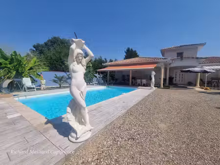 maison 155m² + logement secondaire - piscine - st-porquier 82