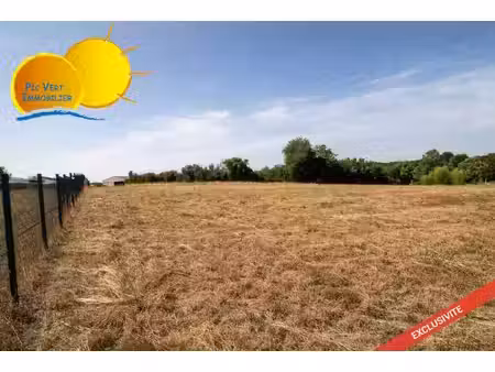terrain constructible à vendre
