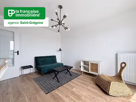 appartement t2 - meublé - balcon - garage - saint gregoire