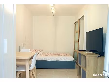 très beau studio proche université  entièrement équipé disponible septembre