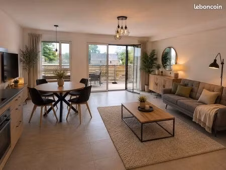 appartement meublé 2 chambres  colocation possible
