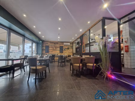 fonds de commerce pizzeria-restaurant 360 m² avec terrasses et
