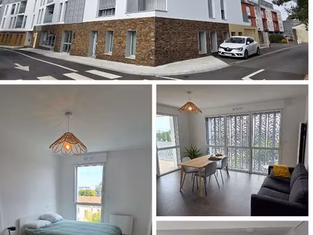 appartement meublé avec balcon - montaigu centre