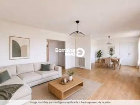 vente appartement 4 pièces bord de mer à brest recouvrance (29200) : à vendre 4 pièces bor
