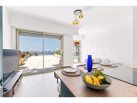 nice  mont boron - appartement 50 m² avec terrasse  jardin et vu