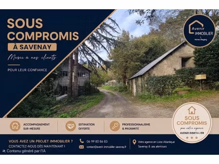 vente maison 1 pièce 1009 m² à savenay (44260)  70 000 €
