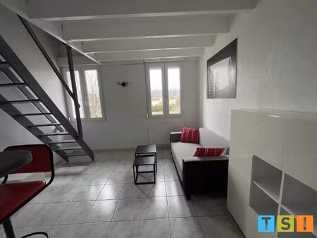 location appartement 2 pièces 28m² gourdan polignan 31210