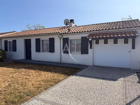 vente maison 4 pièces 64.12 m² à moutiers-les-mauxfaits (85540)  139 200 €