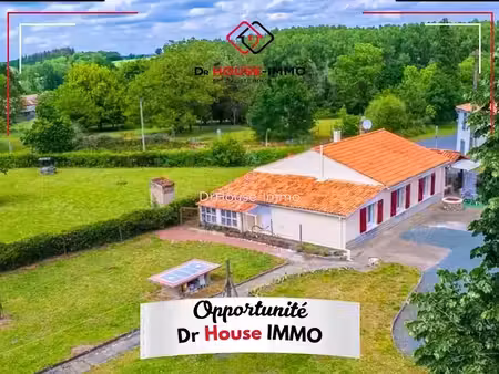 vente maison 4 pièces 102 m² à puy-de-serre (85240)  177 500 €