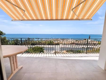 sète  1ère ligne mer  appartement 5 pièces  vue panoramique 
