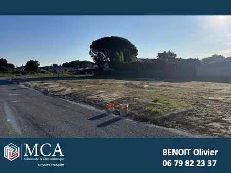 vente terrain 375 m² vaux-sur-mer (17640)
