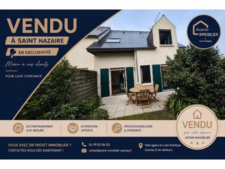 vente maison 5 pièces 94.74 m² à saint-nazaire (44600)  239 500 €