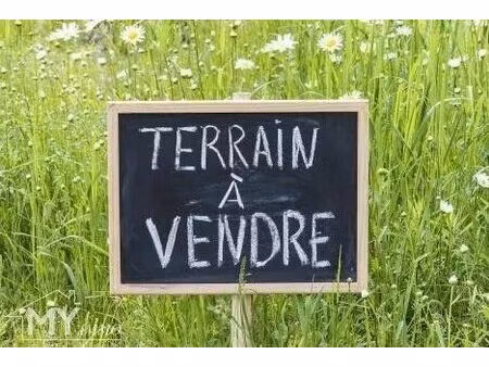 montcaret : terrain constructible plat