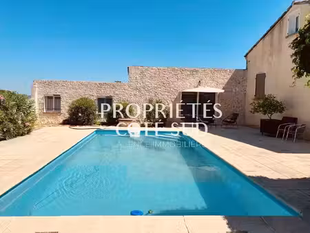 propriété d'exception à saint geniès de comolas - 8 pièces  220 m²