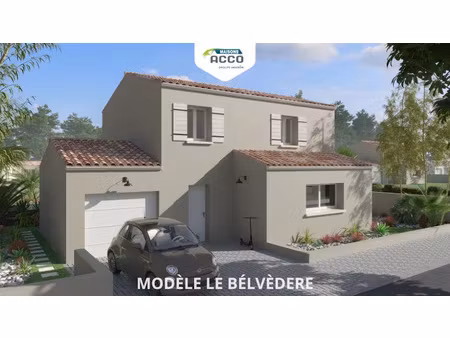 vente maison neuve 4 pièces 113 m² à vérines (17540)  358 000 €