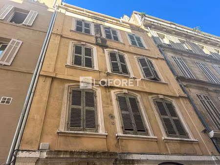 vente immeuble marseille 1er (13001) - 367500 € - surface privée