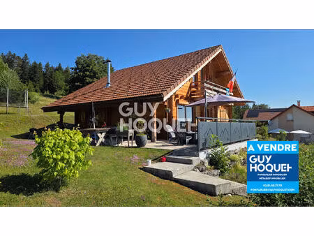 chalet 6 pieces avec terrain et garages