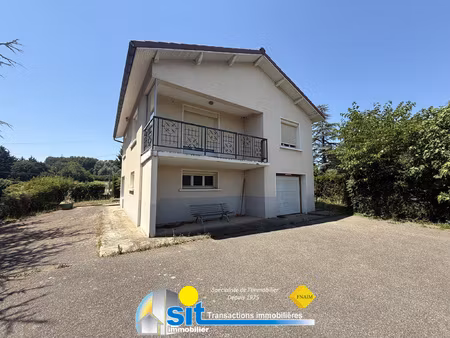 a vendre - maison sur sous-sol - reventin-vaugris