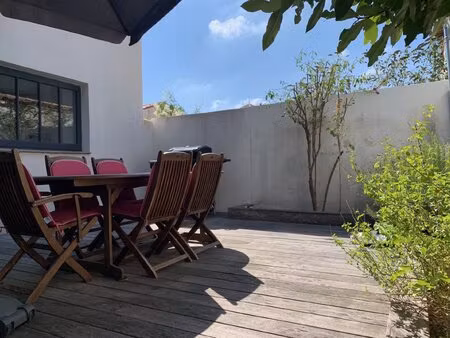 maison de village - 3 chambres - cours