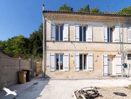 vente maison 5 pièces 114 m² bayon-sur-gironde (33710)