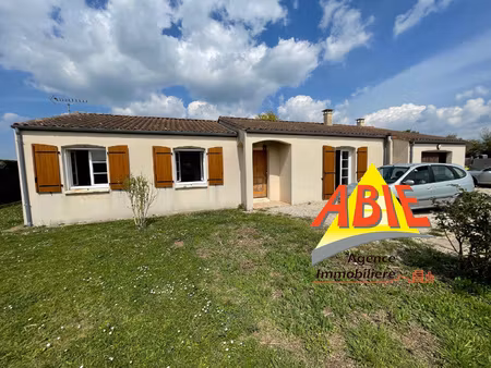 achat maison 4 pièces 125m² benet 85490