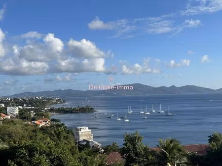 emplacement ideal - schoelcher - villa avec vue imprenable sur la mer des caraibes