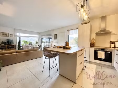 appartement moderne t4 de 83m² avec garage double à aix-les-bains