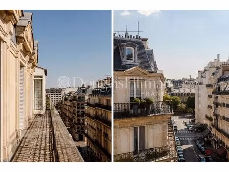 paris 8ème triangle d'or - appartement 3 chambres  balcon