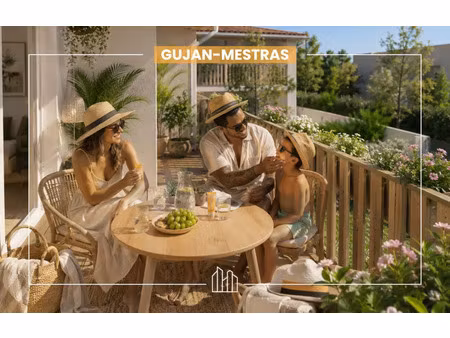 vente appartement neuf 3 pièces 66m2 gujan-mestras - 331466 € - surface privée