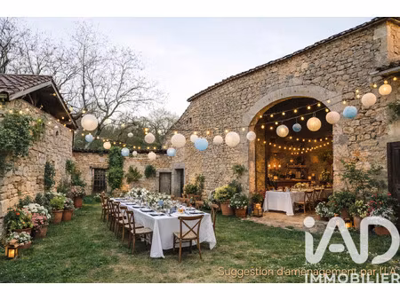 vente maison 8 pièces 282 m² rauzan (33420)