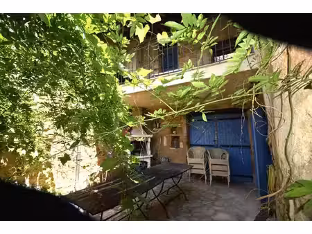 salavas — maison de village en pierre avec cour  terrasse et studio indépendant