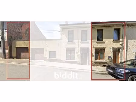 maison en vente publique à rue de roux (mp) 66 marchienne-au-pont (vbe48697)