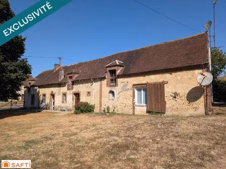 longère avec grange  fort potentiel