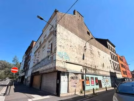 immeuble de rapport avec permis octroyé au cœur de charleroi