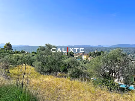 fayence vente terrain avec permis de construire accorde