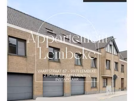 spacieux appart. 4 ch. avec terrasse à lembeke
