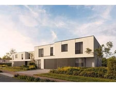 4 maisons mitoyennes neuves à vendre à drongen