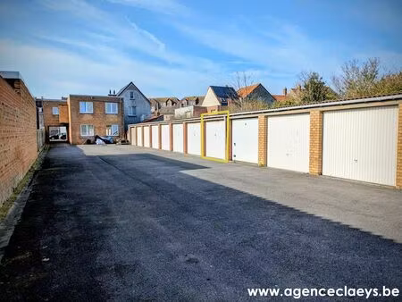 garage à louer à klemskerke € 85 (lqhfq) - agence claeys | zimmo