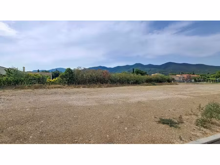 vente terrain 280 m² villelongue-dels-monts (66740)