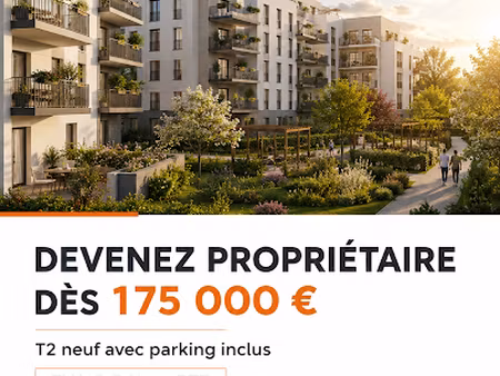 vente appartement 2 pièces 46 m² à villiers-sur-marne (94350)  175 000 €