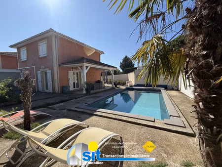villa100m2 habitables avec piscine - chonas l'amballan