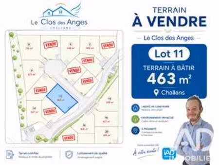 vente terrain à challans (85300) : à vendre / 463m² challans