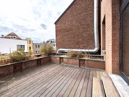 xavier de bue - appartement +/- 85m² + terrasse