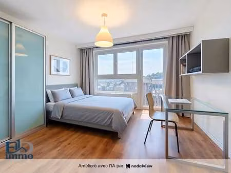 studio avec vue sur la citadelle et près de la gare de namur