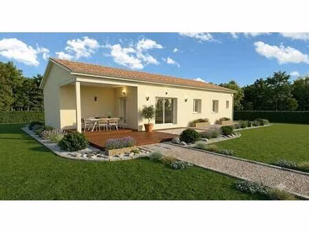 terrain avec maison neuve à vendre